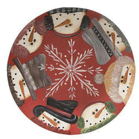 Thumbnail for Snowmen Border Plate Plates & Holders CWI+ 