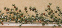 Snowy Brush Pine Garland, 5 ft. - The Fox Decor