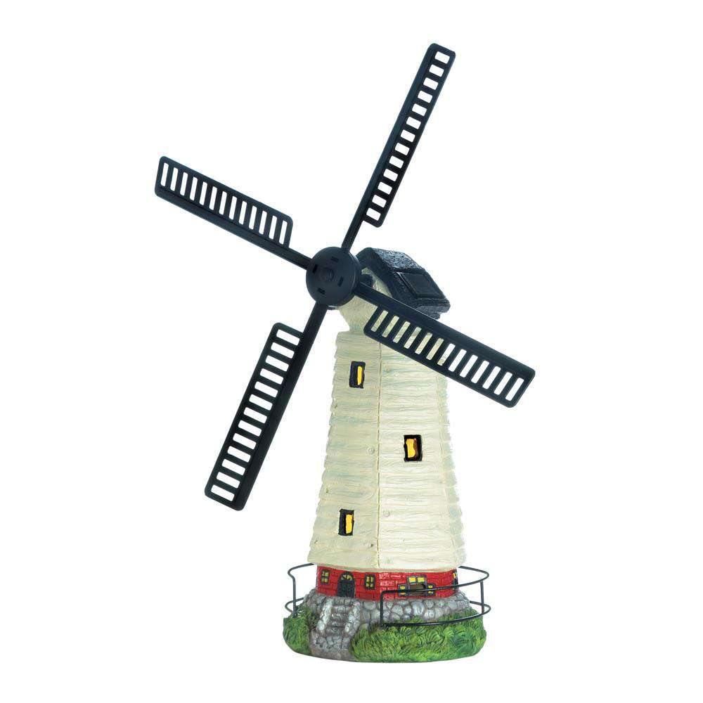 Solar Powered Windmill Lighthouse - The Fox Decor