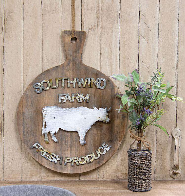 Southwind Farm Wooden Cutting Board Farmhouse Signs CWI+ 