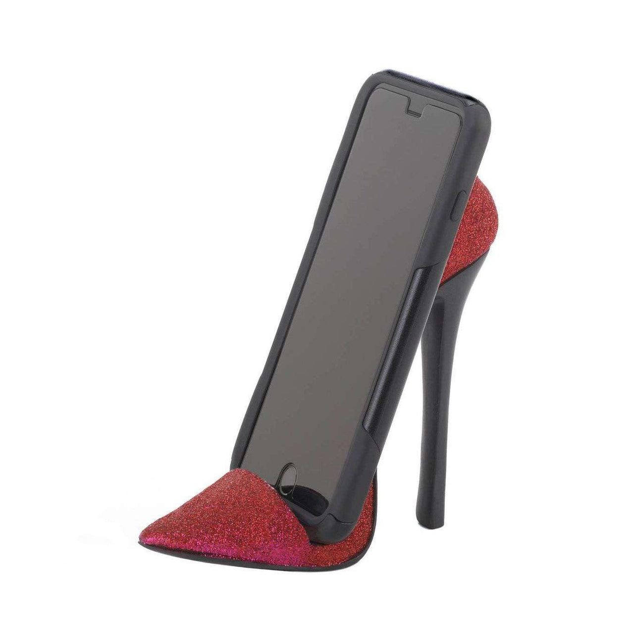Sparkle Red Shoe Phone Holder