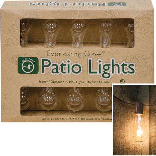 Standard Patio Light Set, 10 ct Patio/Vintage Lighting CWI+ 