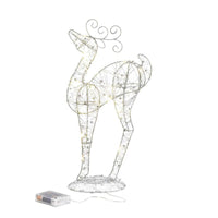 Thumbnail for Standing Fairy Light Up Reindeer Decor - The Fox Decor