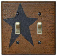 Thumbnail for Star Double Switch Plate Cover - The Fox Decor