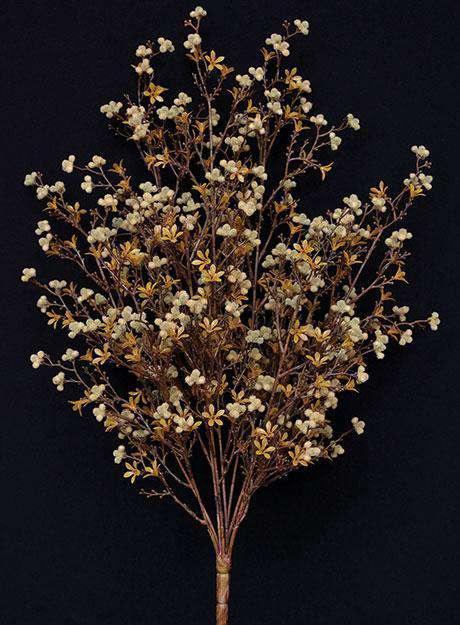 Star Flower Berry Bush - Earthtone - The Fox Decor
