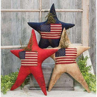 Star Sitter w/Flag & Sweet Annie, 3 Asst - The Fox Decor