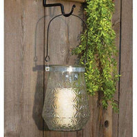 Thumbnail for Starburst Cut Glass Lantern Lanterns/Lids CWI Gifts 