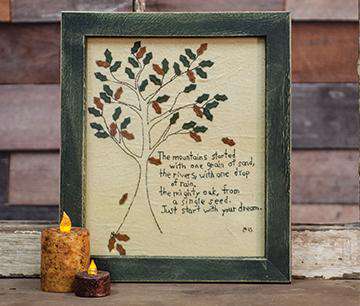 Start with Your Dream Sampler Stitched Samplers CWI+ 