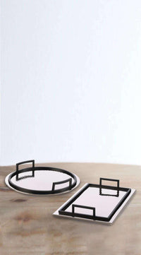 Thumbnail for State-Of-The-Art Circular Serving Tray - The Fox Decor