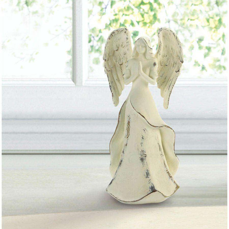 Strength In Prayer Angel Figurine - The Fox Decor