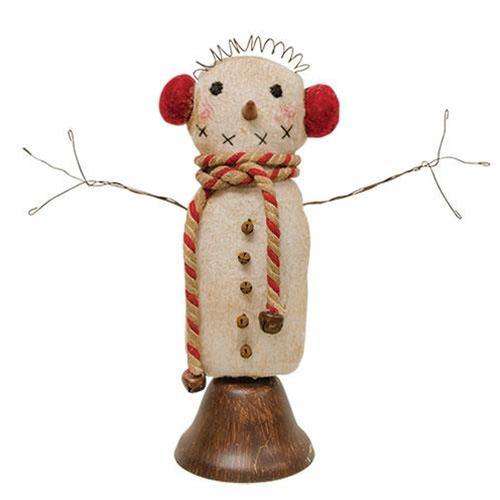 Stuffed Snowman Bell Bells CWI+ 