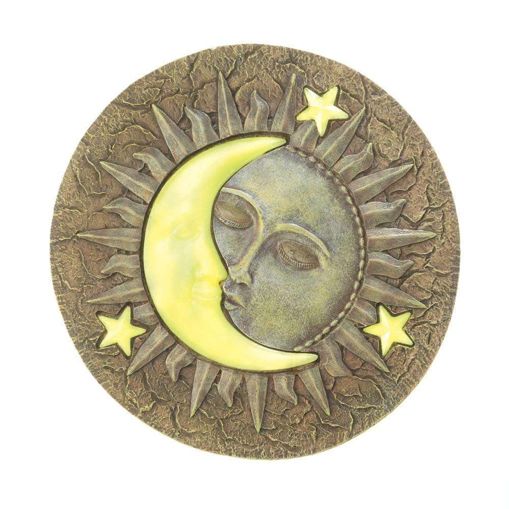 Sun/Moon Glowing Stepping Stone - The Fox Decor
