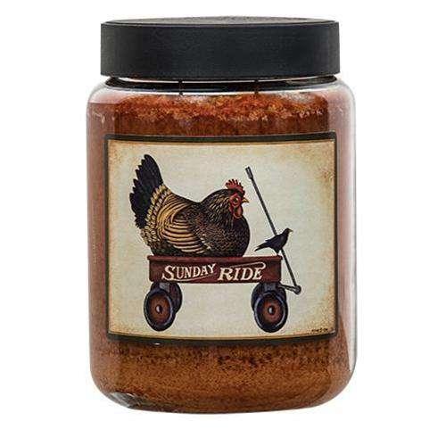 Sunday Ride Jar Candle, 26oz Jar Candles CWI+ 