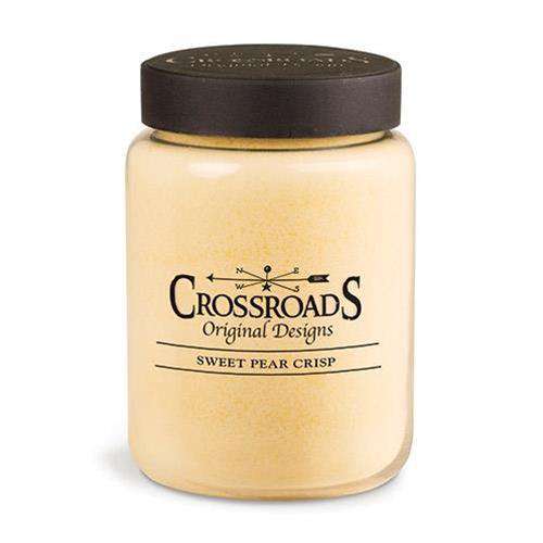 Sweet Pear Crisp Jar Candle, 26oz Classic Jar Candles CWI+ 