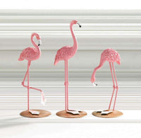 Thumbnail for Tabletop Flamingo Trio - The Fox Decor