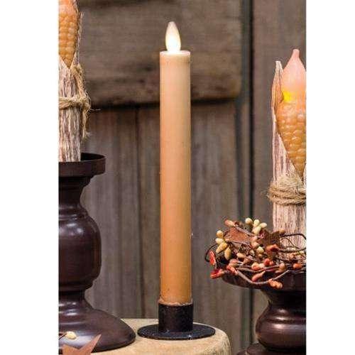 Tan Flicker Taper - The Fox Decor