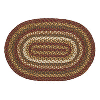 Thumbnail for Tea Cabin Jute Braided Rugs Oval Rugs VHC Brands 24