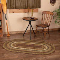 Thumbnail for Tea Cabin Jute Braided Rugs Oval Rugs VHC Brands 27