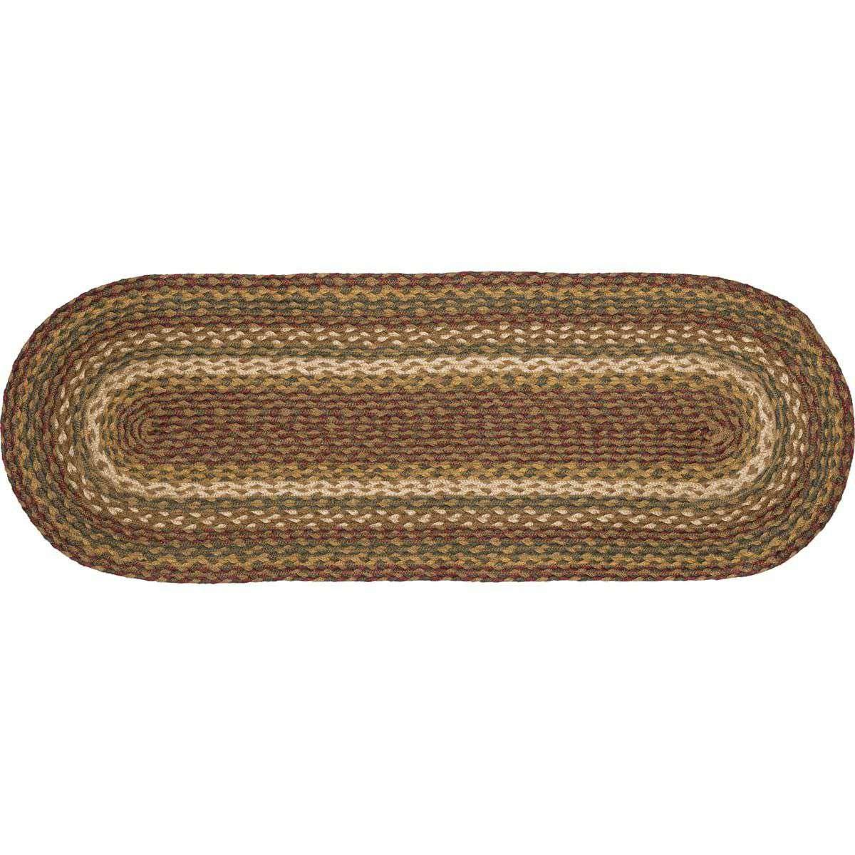 Tea Cabin Jute Braided Table Runner table runner VHC Brands 