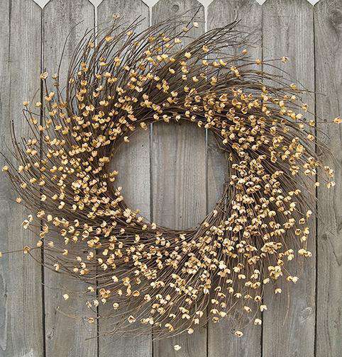 Teastain Buttercup Wreath, 20" Everyday CWI+ 