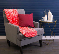 Thumbnail for Red Stripe Throw Blanket 50X60 - The Fox Decor