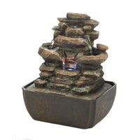 Thumbnail for Tiered Rock Formation Fountain - The Fox Decor