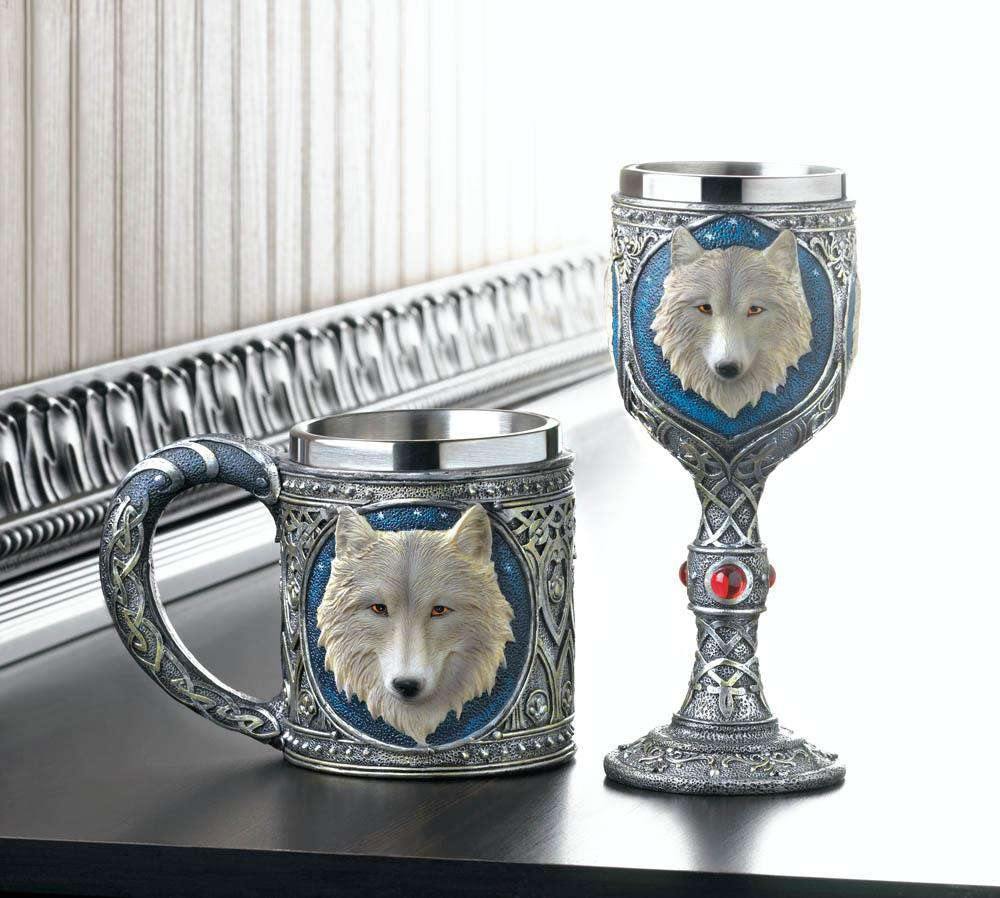 Timber Wolf Goblet - The Fox Decor