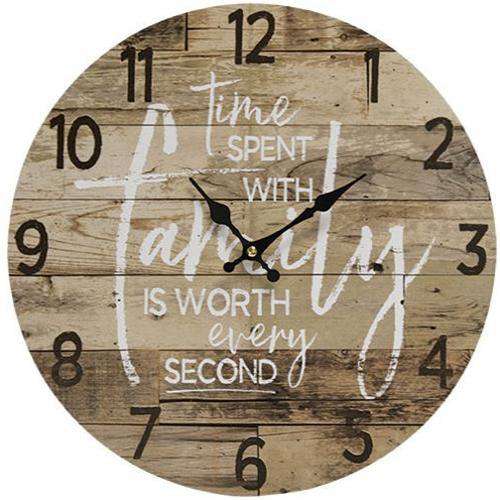 Time with Family Clock Country Clocks CWI+ 