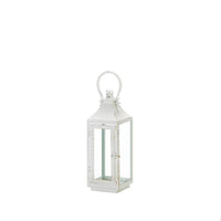 Traditional White Lantern - The Fox Decor
