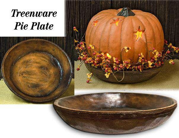 Treenware Pie Plate - The Fox Decor