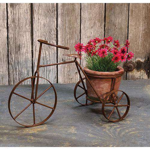 *Tricycle Planter w/Pot Garden CWI+ 