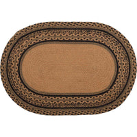 Thumbnail for Trophy Mount Jute Braided Rug Oval rugs VHC Brands 