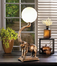 Thumbnail for Trumpeting Elephant Globe Lamp - The Fox Decor