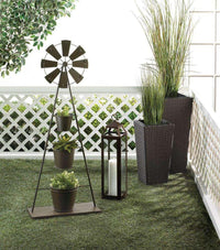 Thumbnail for Tuscany Wicker Tall Planters - The Fox Decor