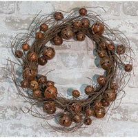 Thumbnail for Twig Wreath w/Rusty Bells, 20