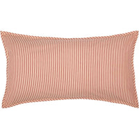 Thumbnail for Sawyer Mill Red Ticking Stripe King Sham 21x37 VHC Brands - The Fox Decor