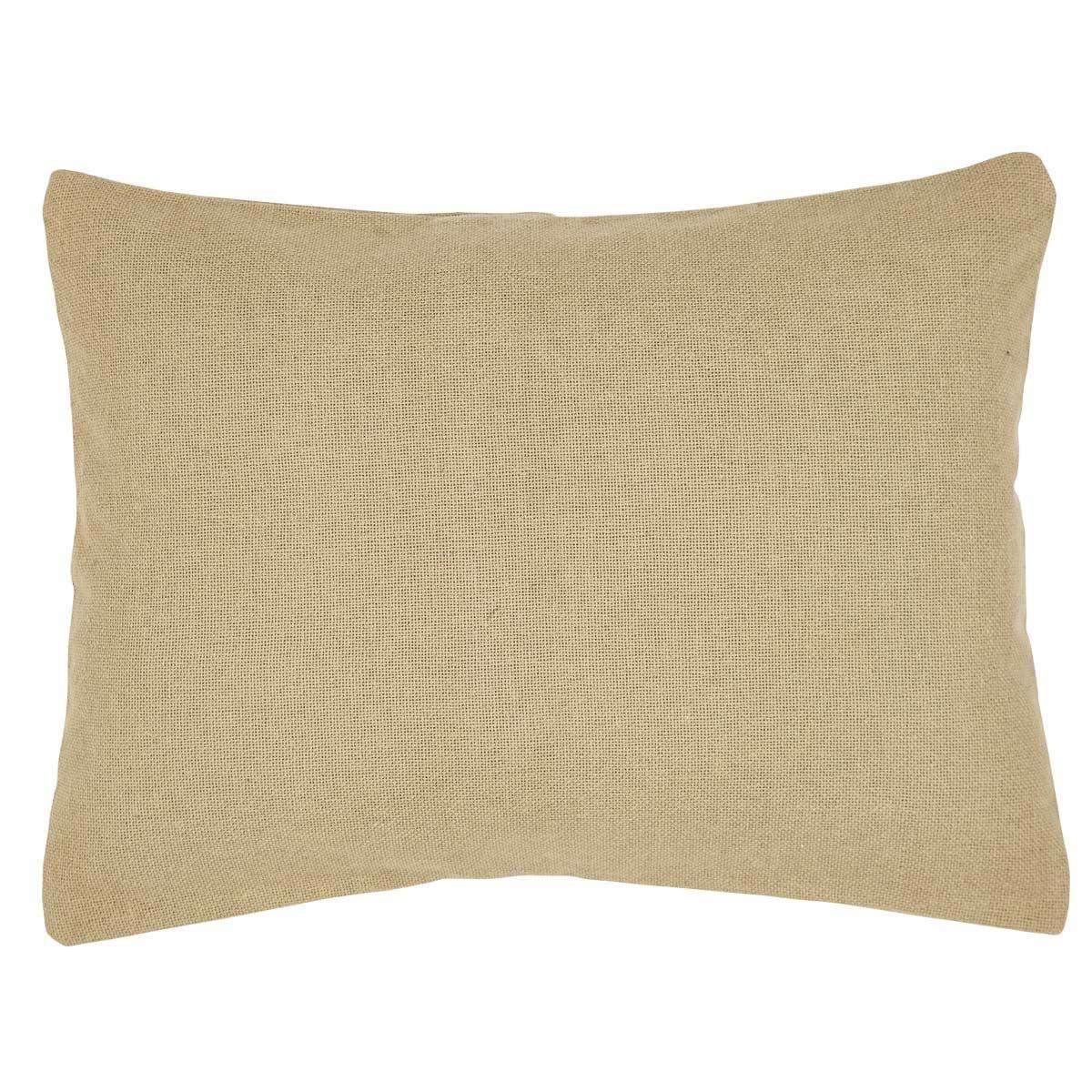 Burlap Natural Standard Sham 21x27 VHC Brands - The Fox Decor