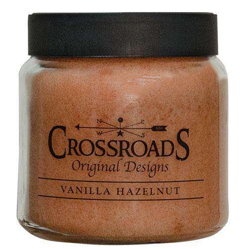 Vanilla Hazelnut Jar Candle, 16oz Classic Jar Candles CWI+ 