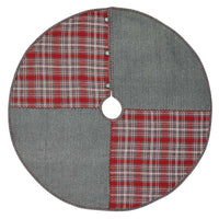 Anderson Patchwork Christmas Tree Skirt 48 VHC Brands - The Fox Decor