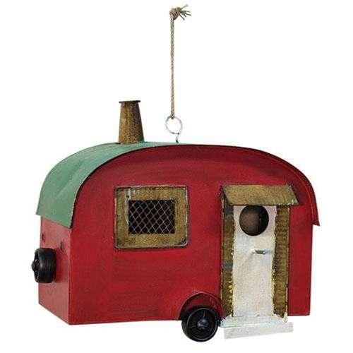 Vintage Camper Birdhouse CHD Garden CWI+ 