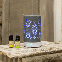 Thumbnail for Vintage Gray Ultrasonic Oil Diffuser - The Fox Decor