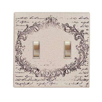 Vintage Postcard Double Switchplate Cover - The Fox Decor