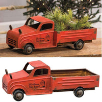 Vintage Red Truck Christmas Decor - The Fox Decor