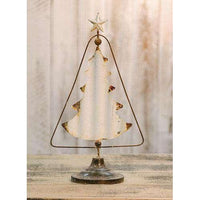 Thumbnail for Vintage White Metal Tree Tabletop & Decor CWI+ 