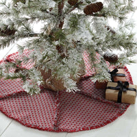 Tannen Mini Christmas Tree Skirt 21 VHC Brands - The Fox Decor