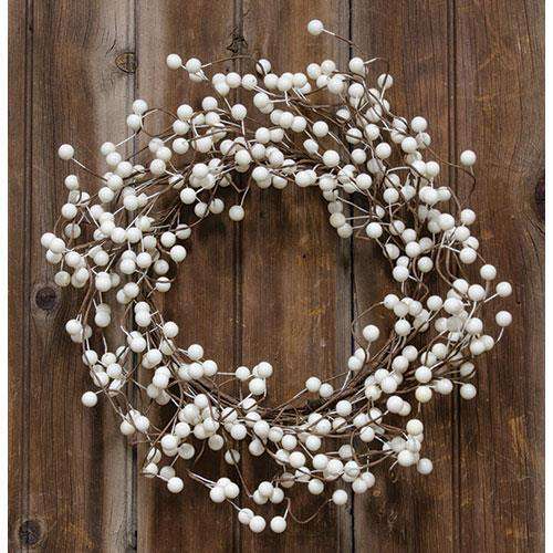 Waterproof Ivory Berry Wreath Rings/Wreaths CWI+ 