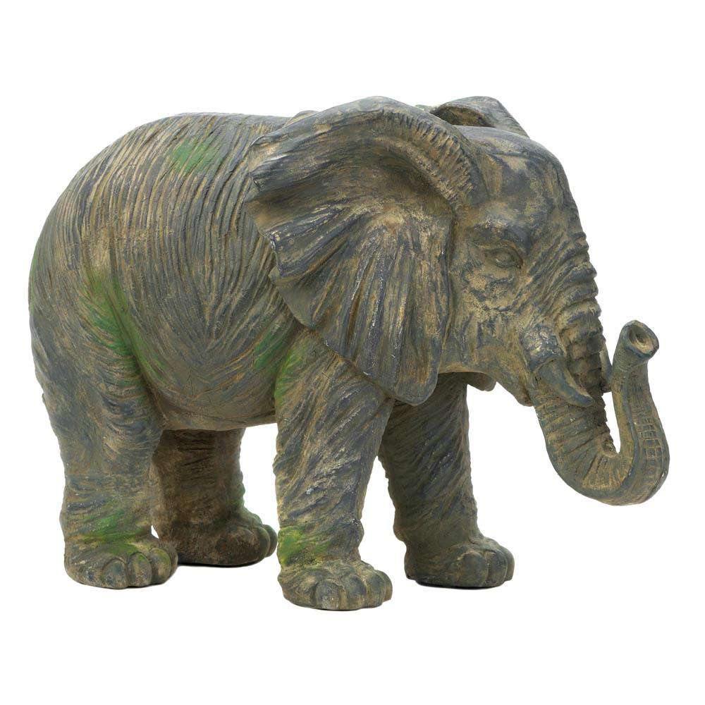Weathered Elephant Statue
