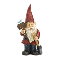 Thumbnail for Welcome Gnome Solar Garden Decoration