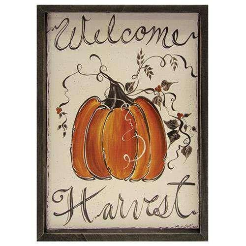 Welcome Harvest Sign Wall CWI+ 