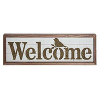 Thumbnail for Welcome Sign w/ Moss Accent CHD Signs & Wall Accents CWI+ 